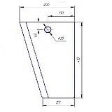 Клин нижний правый 4844800005